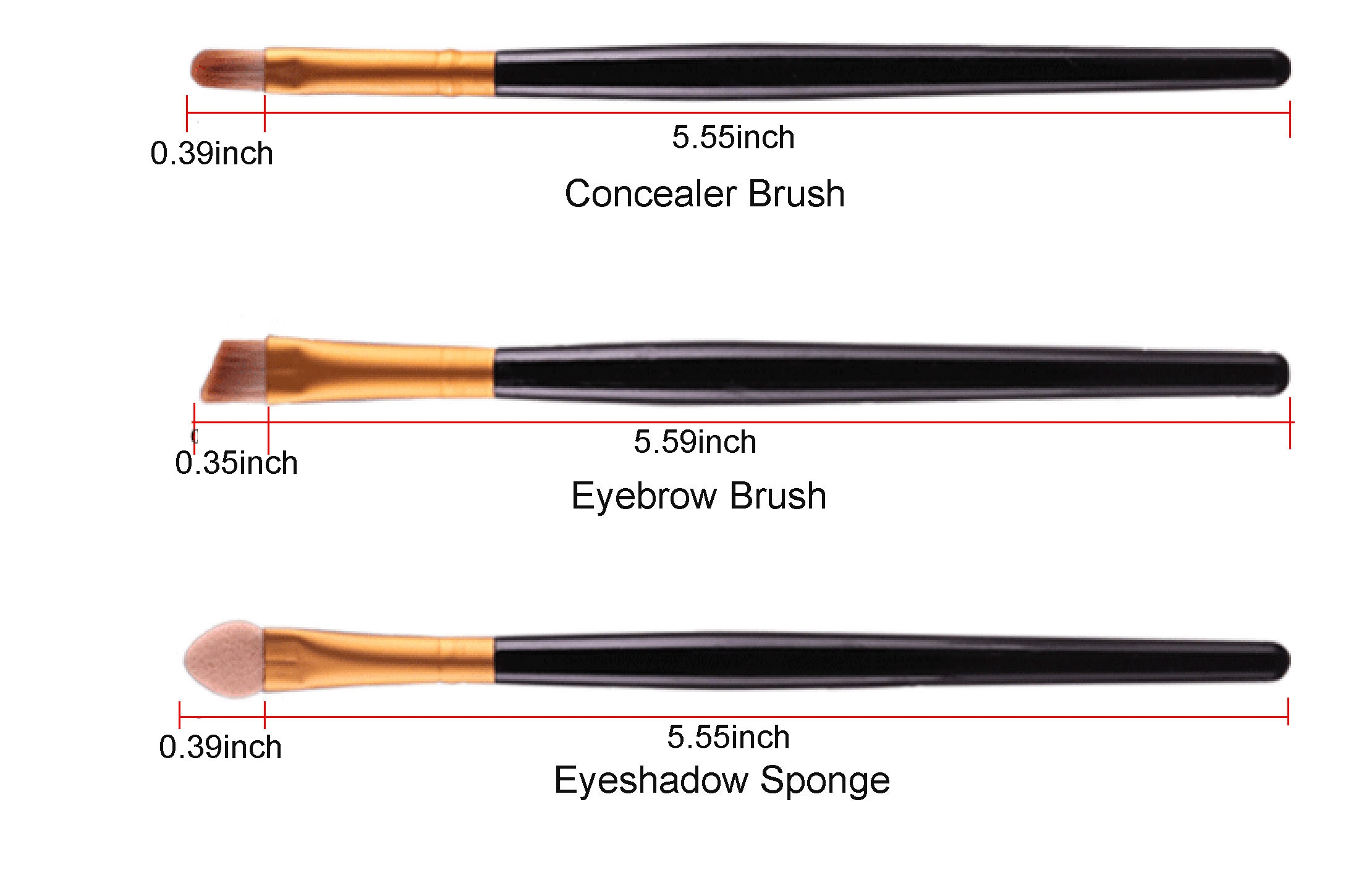Wholesale 150Pcs Disposable Makeup Lip Brush Eyelash Cleaner Make Up Tools
